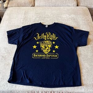 2023 JELLY ROLL "Backroad Baptism" Concert Tour (3XL) T-Shirt